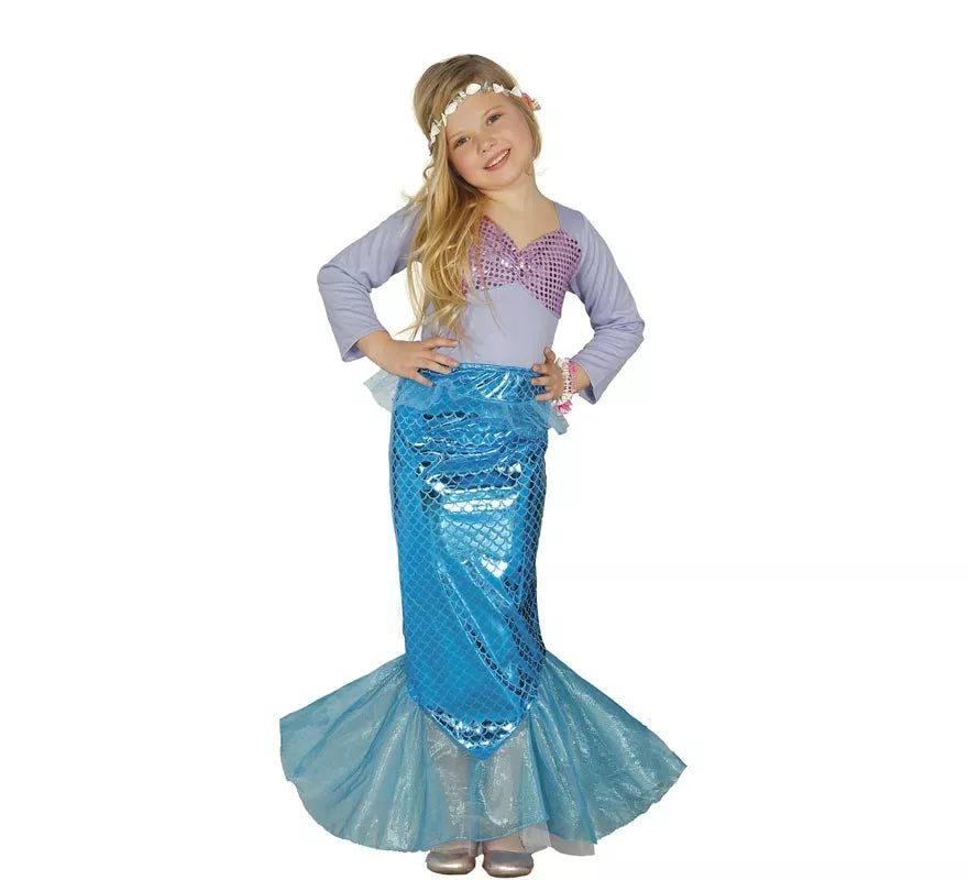Translation missing: en.Disfraz de Sirena Brillante para niña