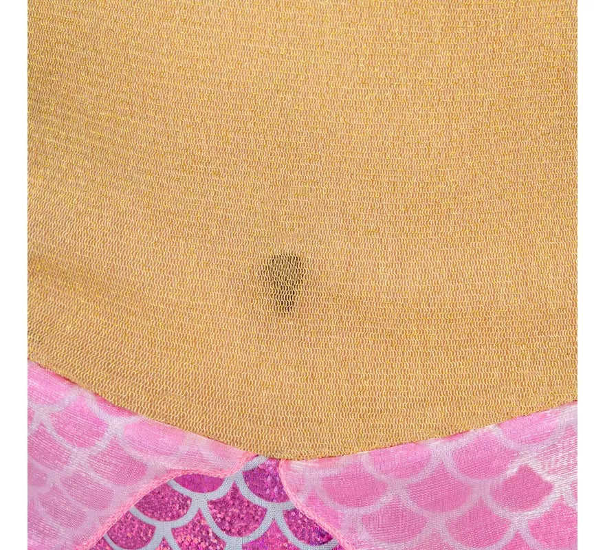 Disfraz de Sirena rosa con cola para mujer