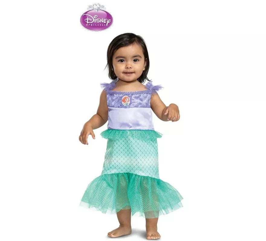 Translation missing: en.Disfraz de Sirenita Ariel Disney Classic para bebé