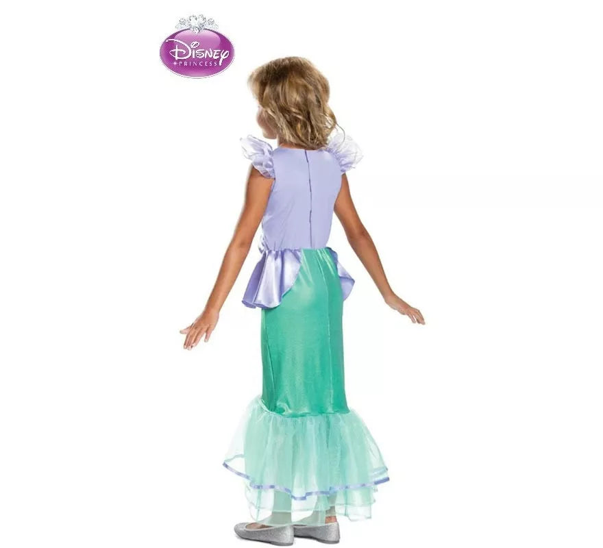Disfraz de Sirenita Ariel Disney Deluxe para niña