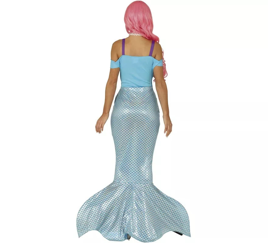 Translation missing: en.Disfraz de Sirenita Azul para mujer
