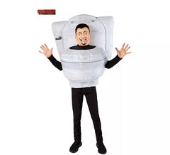 Inflatable Skibidi Toilet costume for children