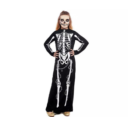 Disfraz de Skull Lady para niña