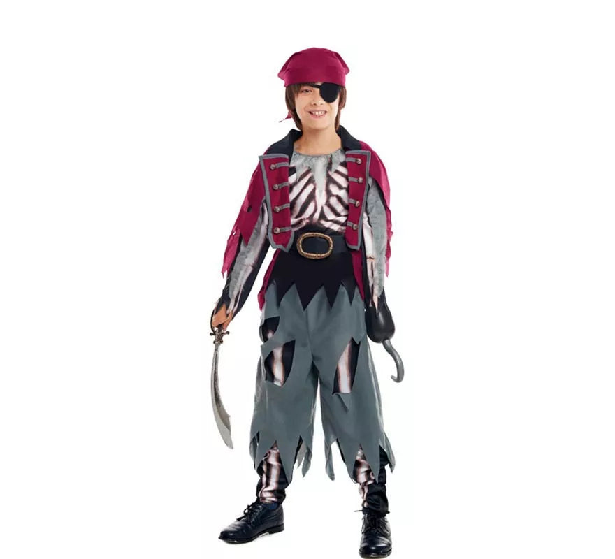 Translation missing: en.Disfraz de Skull Pirate para niño