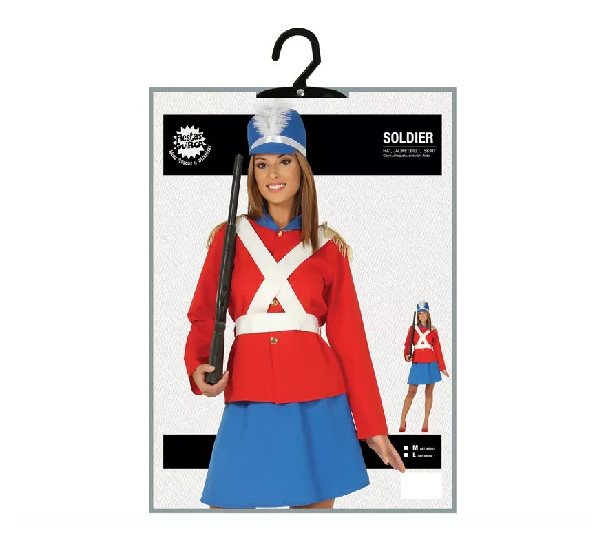 Disfraz de Soldadita de Plomo para mujer