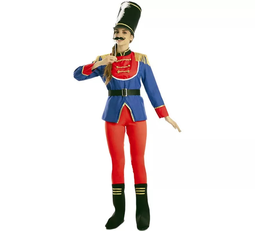 Disfraz de Soldadito de Plomo para mujer