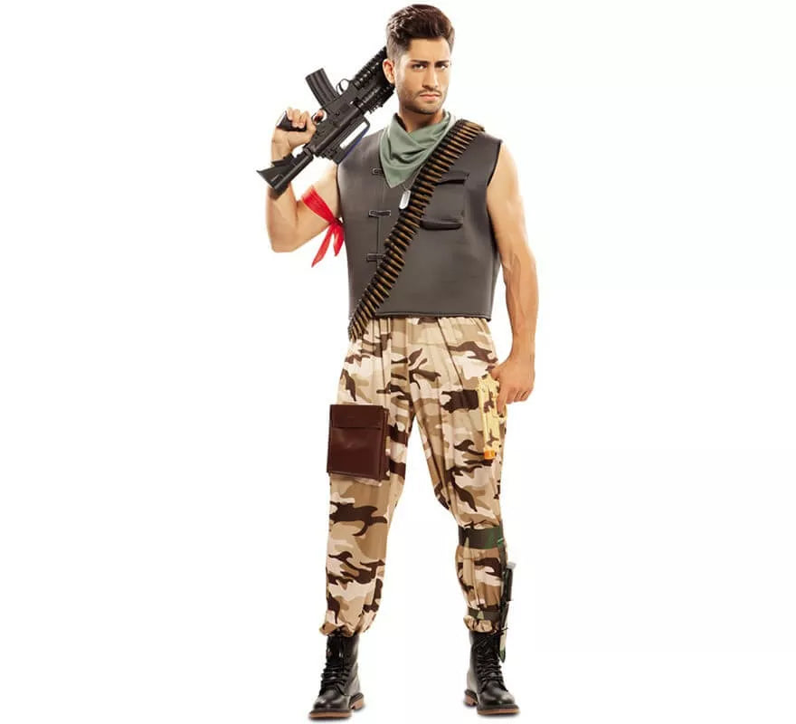 Translation missing: en.Disfraz de Soldado de Combate para hombre