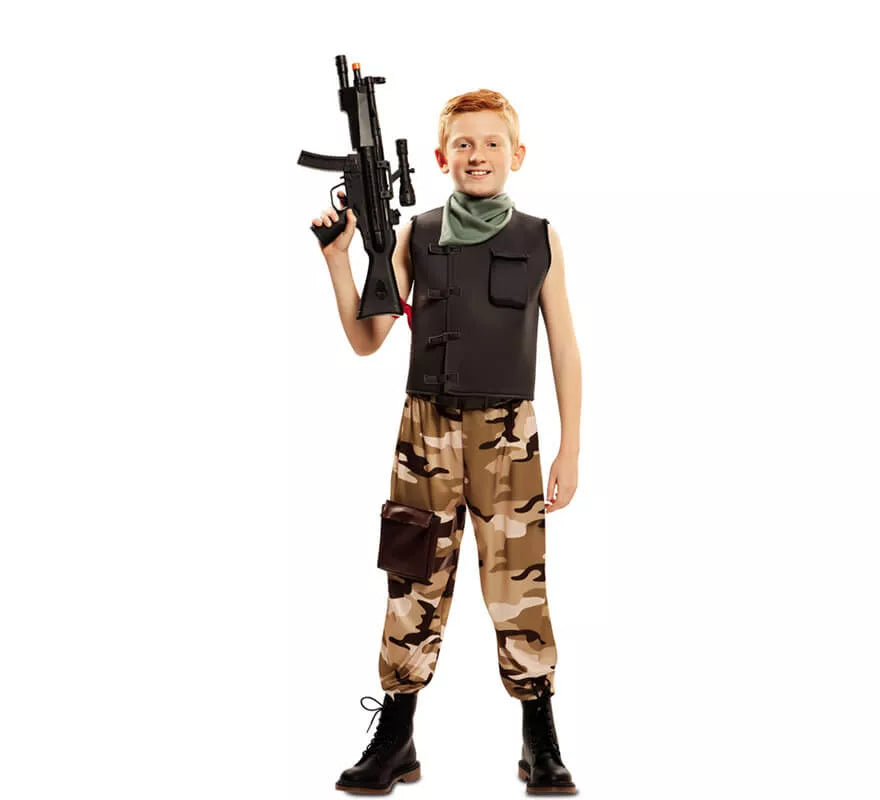 Translation missing: en.Disfraz de Soldado de Combate para niño