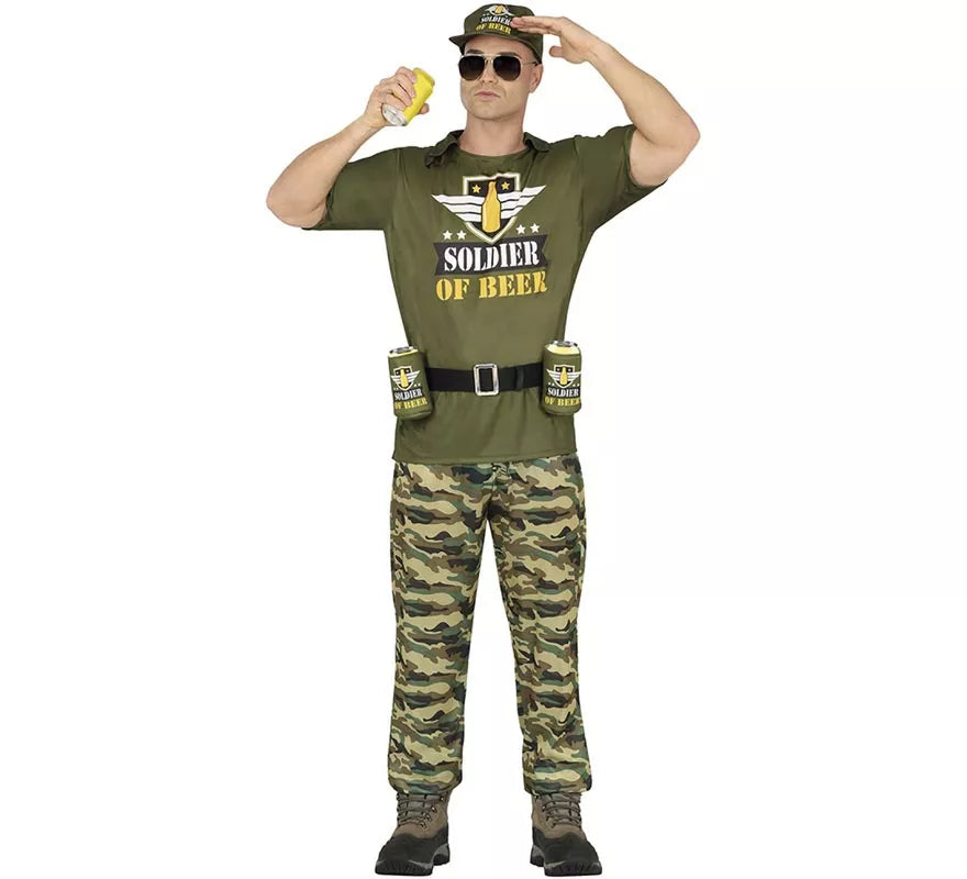Translation missing: en.Disfraz de Soldado de la Cerveza para hombre