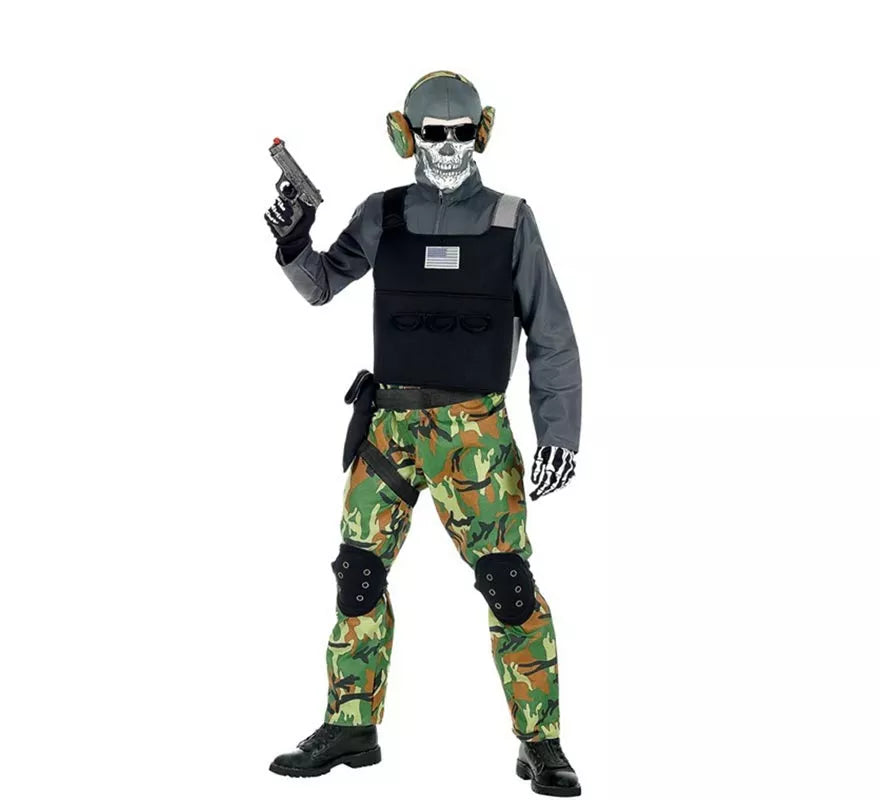 Translation missing: en.Disfraz de Soldado Esqueleto para niño