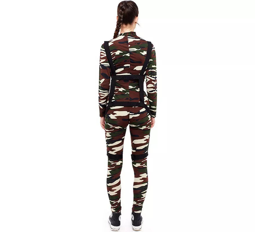 Translation missing: en.Disfraz de Soldado Fuerzas Especiales de Camuflaje para mujer