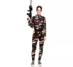 Camouflage Special Forces Soldier Costume for women