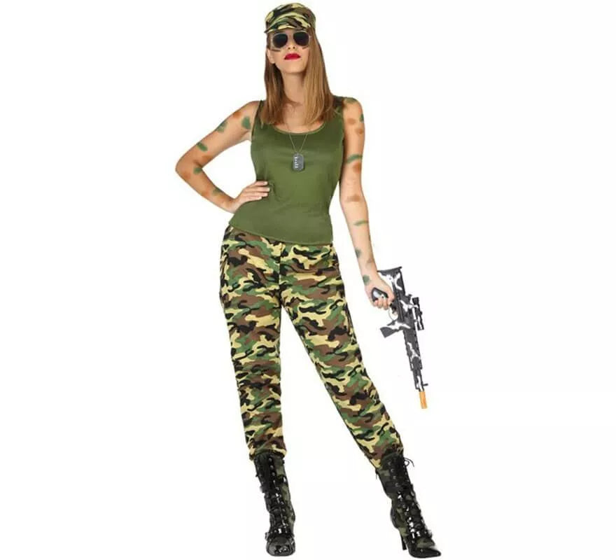 Translation missing: en.Disfraz de Soldado Militar para mujer