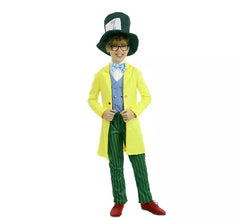Yellow Hatter costume for boys