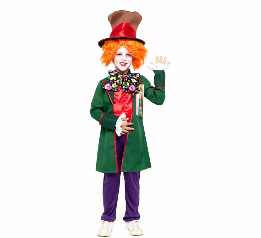Disfraz de Sombrerero Loco para niño