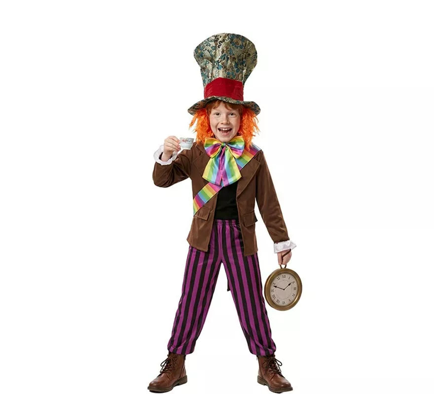 Disfraz de Sombrerero Loco para niño