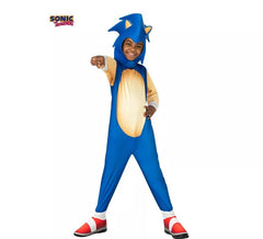Classic Sonic the Hedgehog Costume with Mask for Kids