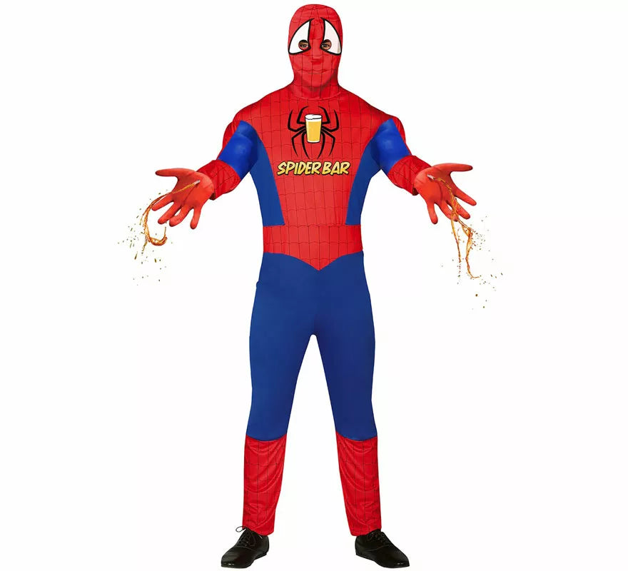 Translation missing: en.Disfraz de SpiderBar con Lanzalíquido para hombre