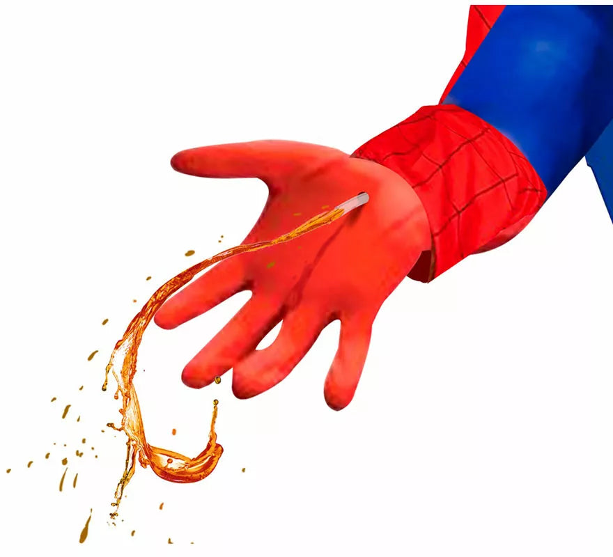 Disfraz de SpiderBar con Lanzalíquido para hombre
