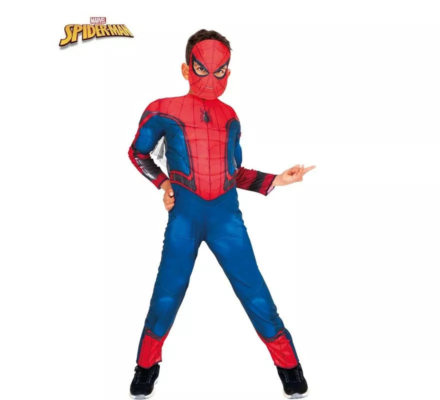 Translation missing: en.Disfraz de Spiderman Musculoso deluxe para niño