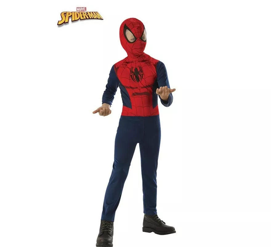 Disfraz de Spiderman Opp con máscara en caja para niño