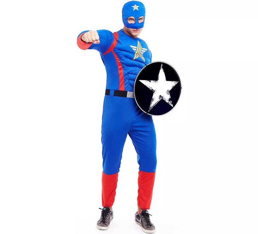 Disfraz de Star Héroe Americano para hombre