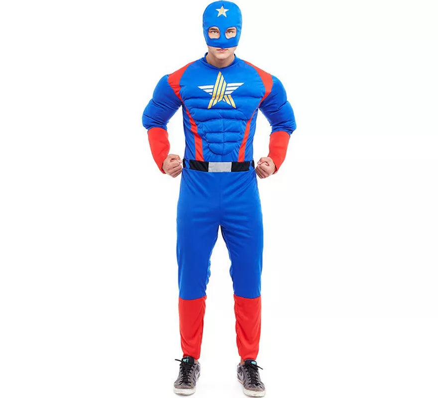 Disfraz de Star Héroe Americano para hombre