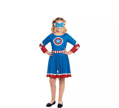 American Heroine Star Costume for Girls