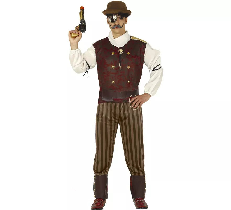 Translation missing: en.Disfraz de Steampunk Granate para hombre