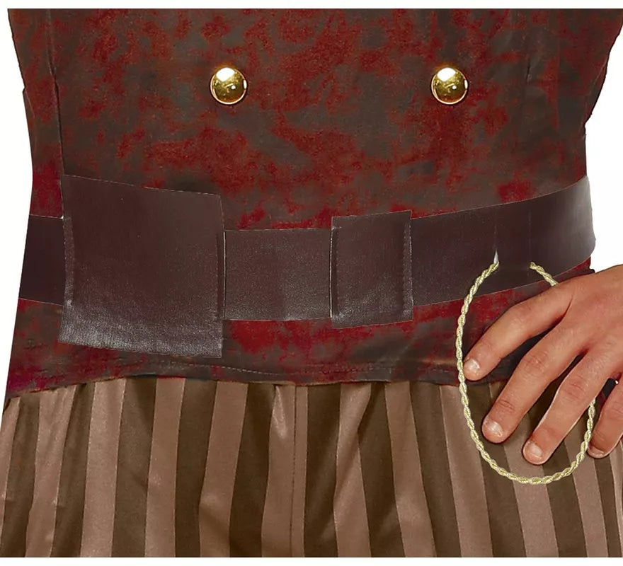 Translation missing: en.Disfraz de Steampunk Granate para hombre
