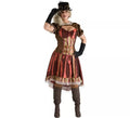 Disfraz de Steampunk Granate para mujer