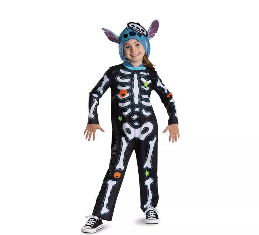 Disfraz de Stitch Esqueleto Classic de Lilo & Stitch para niños
