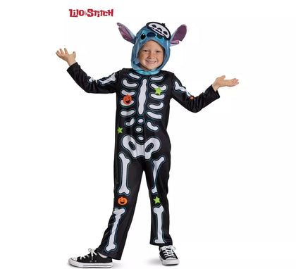 Disfraz de Stitch Esqueleto Classic de Lilo & Stitch para niños