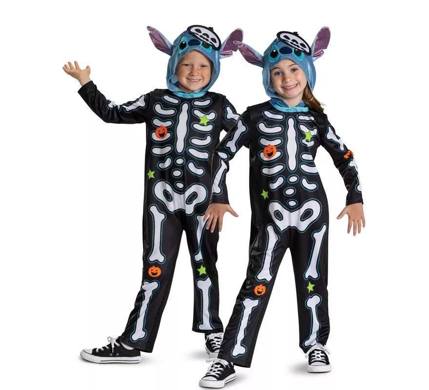 Disfraz de Stitch Esqueleto Classic de Lilo & Stitch para niños