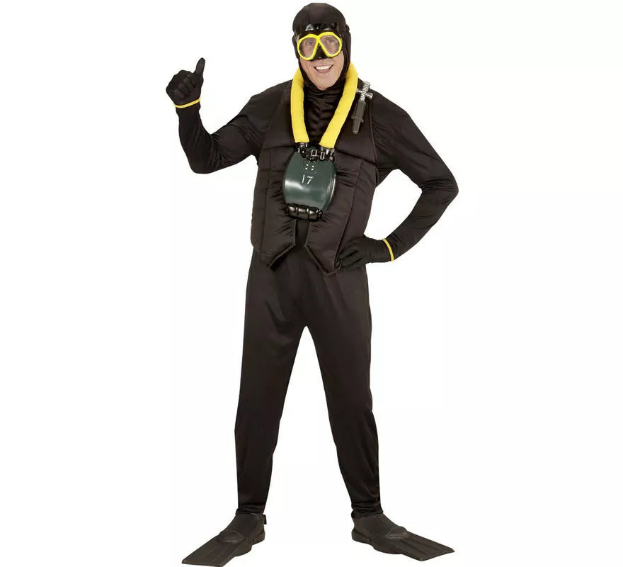 Disfraz de Submarinista Profesional para hombre