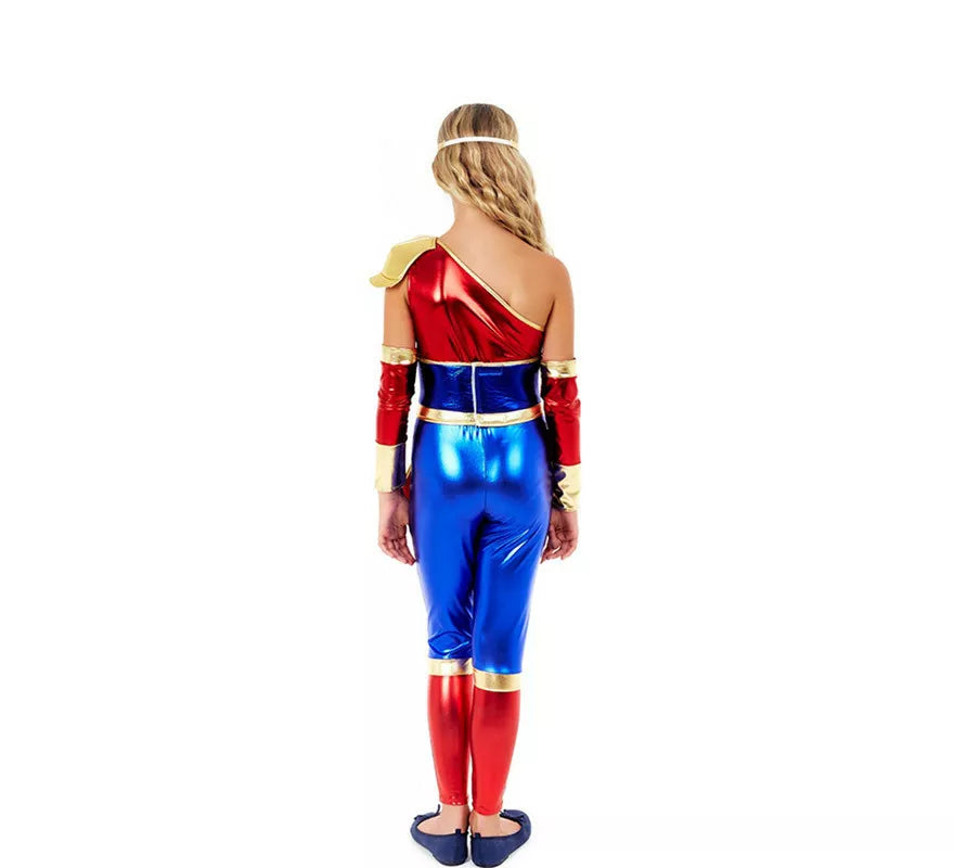 Disfraz de Super Guerrera Amazónica para niña