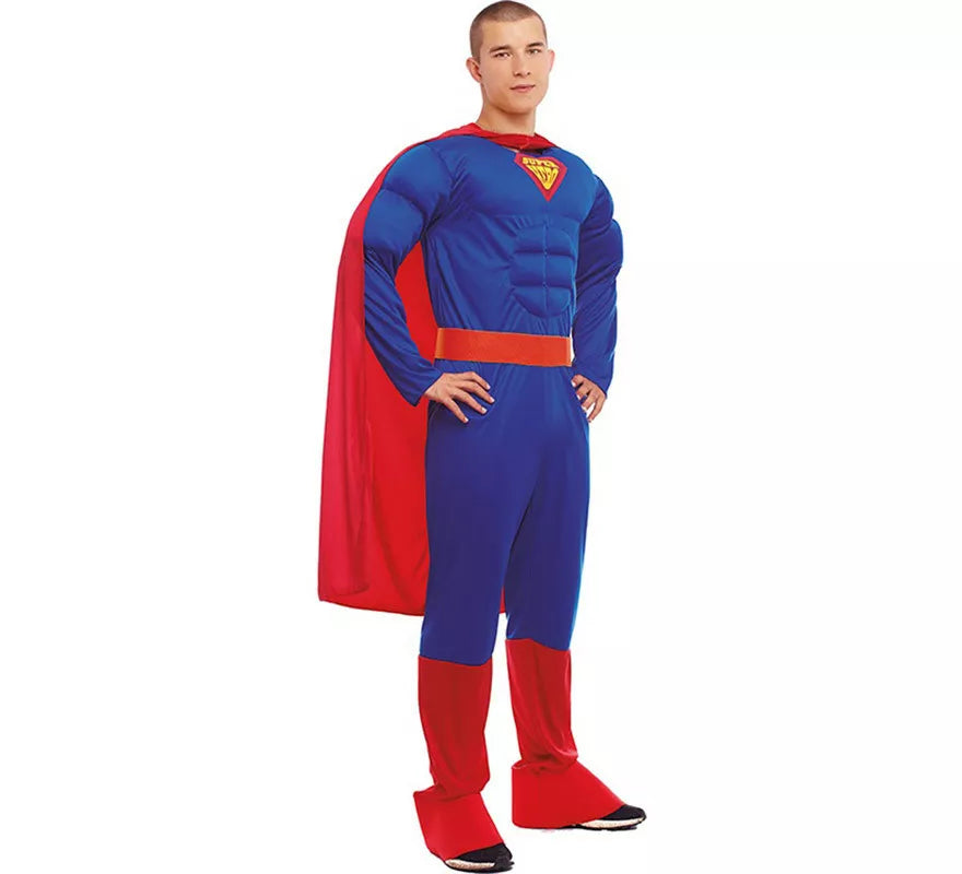 Disfraz de Super Héroe Kriptoniano para hombre