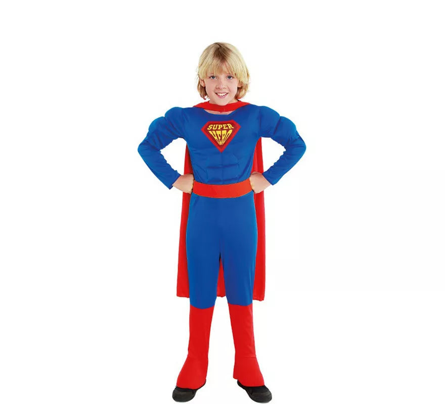 Disfraz de Super Héroe Kriptoniano para niño