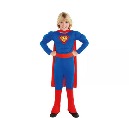 Disfraz de Super Héroe Kriptoniano para niño