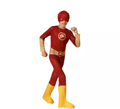 Red Speedy Super Hero Costume for Boys
