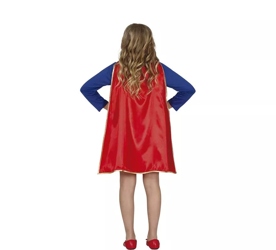 Translation missing: en.Disfraz de Super Heroína con falda para niña