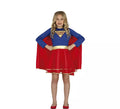 Disfraz de Super Heroína con falda para niña