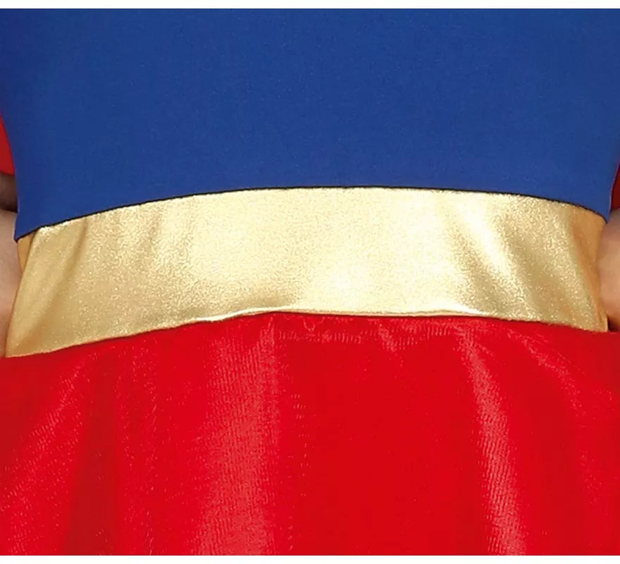 Translation missing: en.Disfraz de Super Heroína con falda para niña
