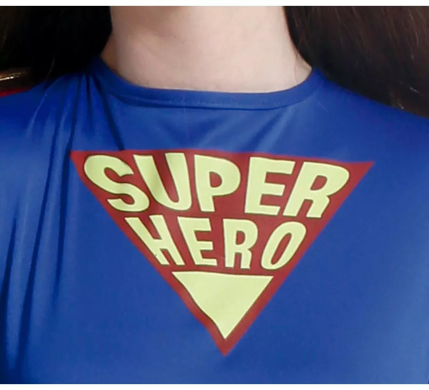 Disfraz de Super Heroína Criptoniana para adolescente