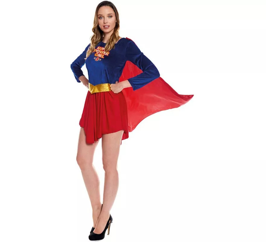 Translation missing: en.Disfraz de Super Heroína Kriptoniana para mujer