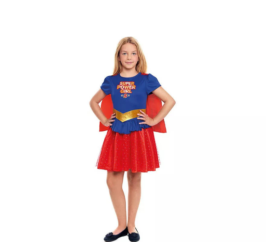 Translation missing: en.Disfraz de Super Heroína Kriptoniana para niña
