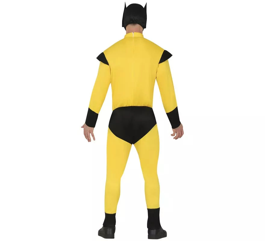 Translation missing: en.Disfraz de Súper Lobo amarillo para hombre