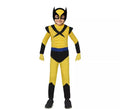 Disfraz de Súper Lobo amarillo para niño