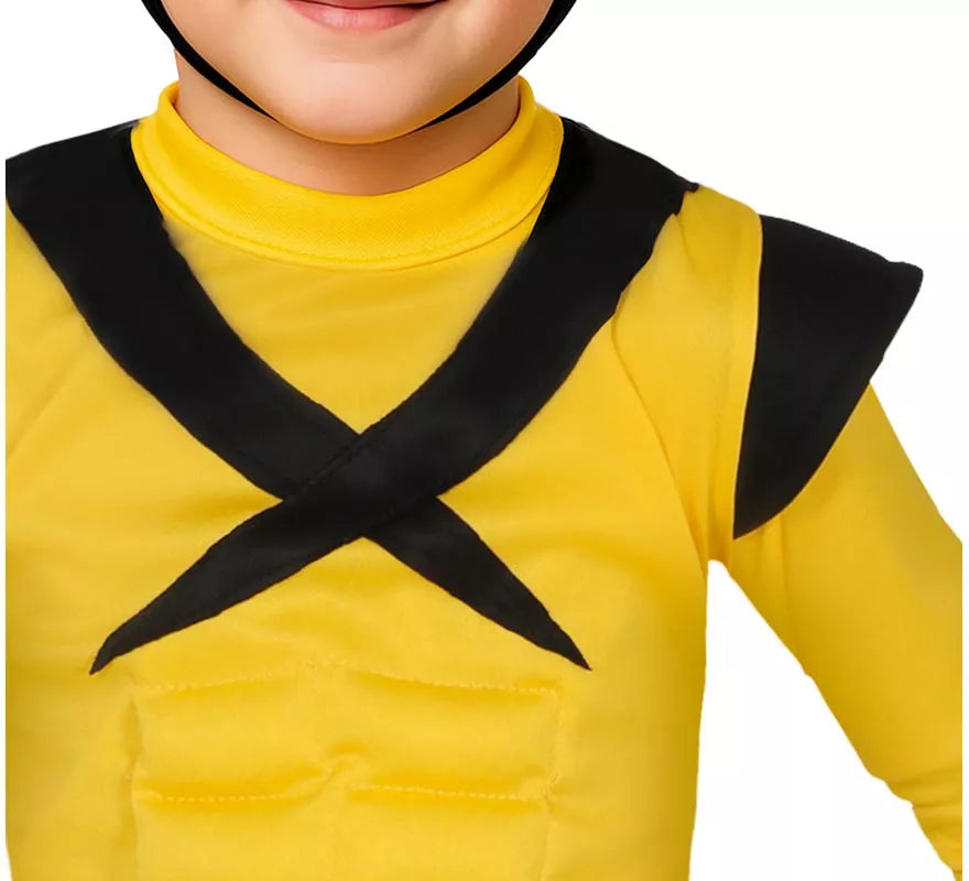 Translation missing: en.Disfraz de Súper Lobo amarillo para niño