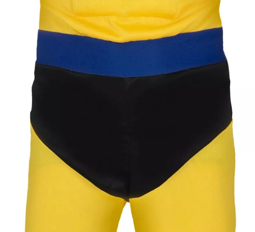 Translation missing: en.Disfraz de Súper Lobo amarillo para niño